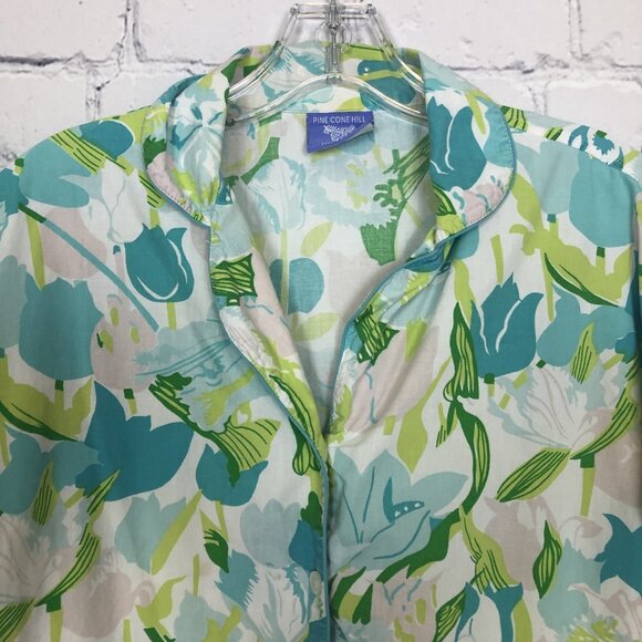 Pine Cone Hill Pajama Set Size XS Floral - Picture 3 of 11